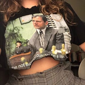 Super Cropped Office Tee